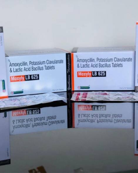 Amoxycillin 500 mg + Clavulanic Acid 125 mg +  Lb 2.5 Million Spores