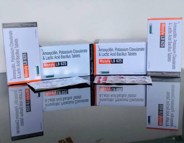 Amoxycillin 500 mg + Clavulanic Acid 125 mg +  Lb 2.5 Million Spores